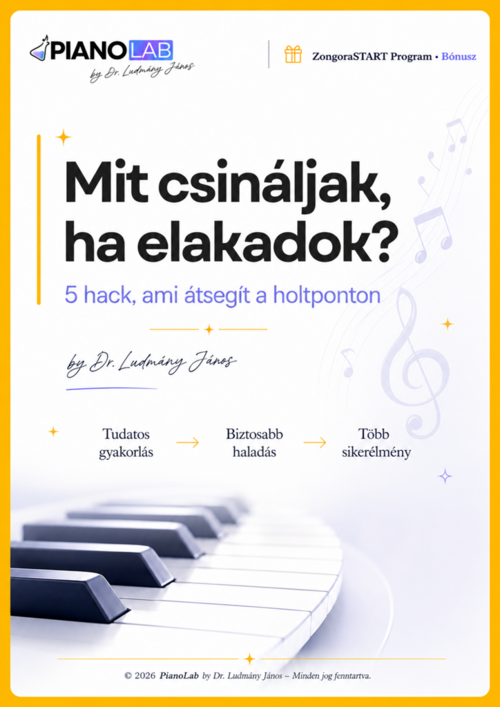 Zongora START Program Bónusz #3 Hackek, Trükkök